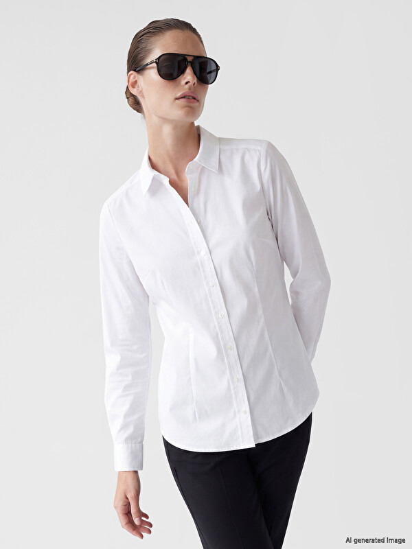 LCWAIKIKI Classic Basic Women's Shirt