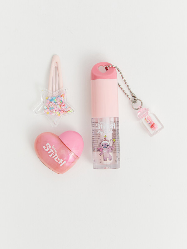 LCW ACCESSORIES کیتی چاودێری لێو بە چاپی ستێچ و ئێنجل