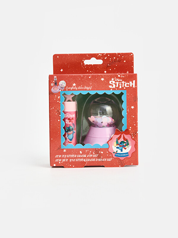 LCW ACCESSORIES کیتی چاودێری لێو چاپکراوی Stitch بەڕووی ساڵی نوێ