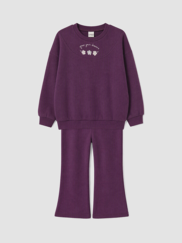LCW Kids Embroidered Girls' Set