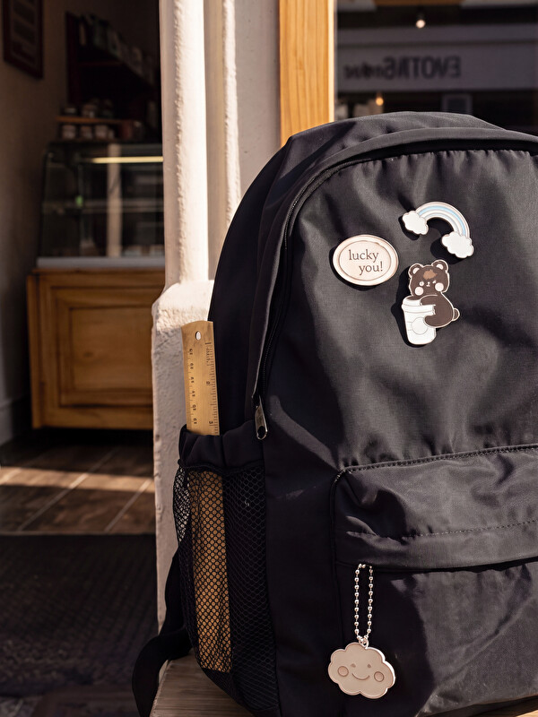 LCW ACCESSORIES Woman Black Backpack