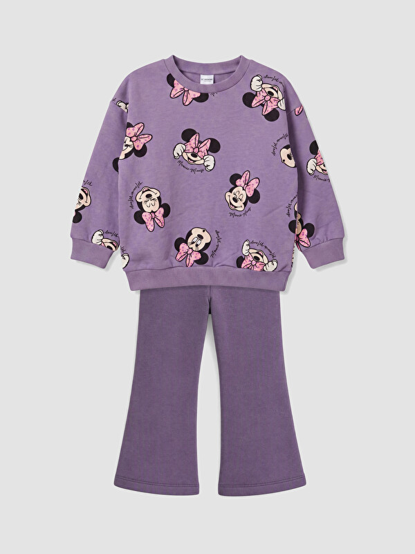 LCW Kids Minnie Mouse Patterned Girls' Set