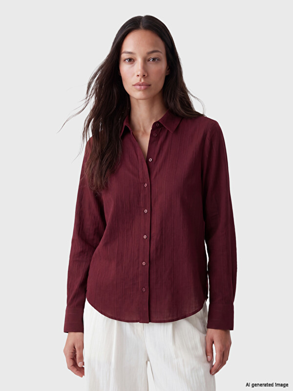 LCW EVERYDAY Striped Women's Shirt