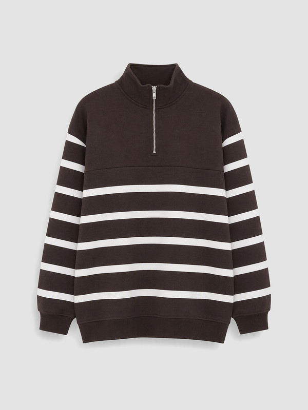LCW Modest Dik Yaka Kadın Sweatshirt Tunik