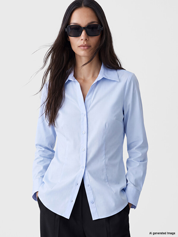 LCW EVERYDAY Regular Fit Kadın Gömlek