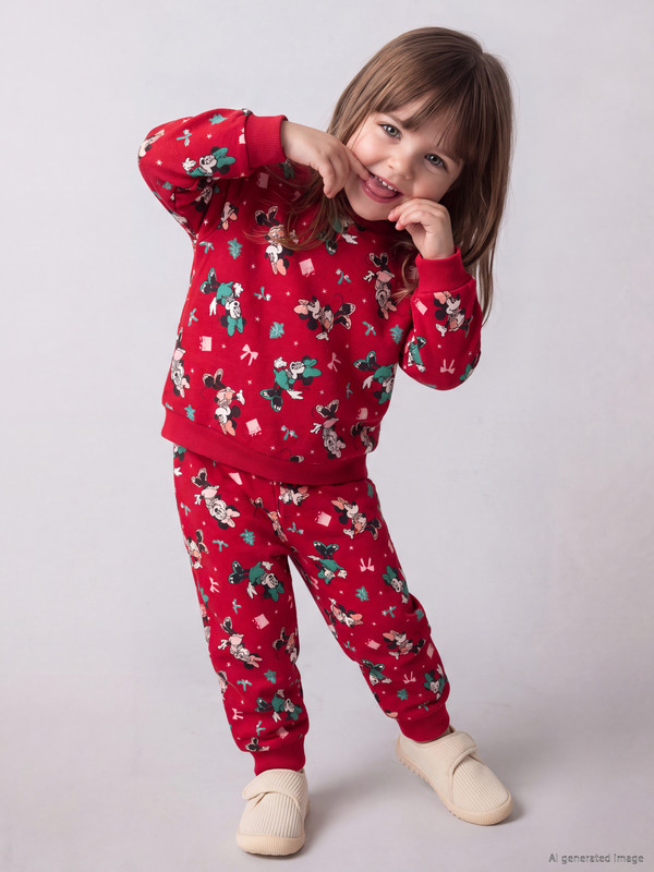LCW baby Minnie Mouse Baby Girls' Tracksuit Set