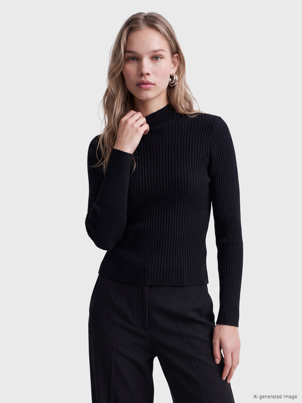 LCW Vision Mock Turtleneck Women's Knitwear Sweater