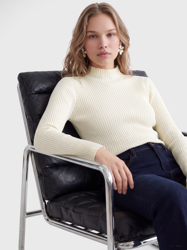 LCW Vision Mock Turtleneck Women's Knitwear Sweater
