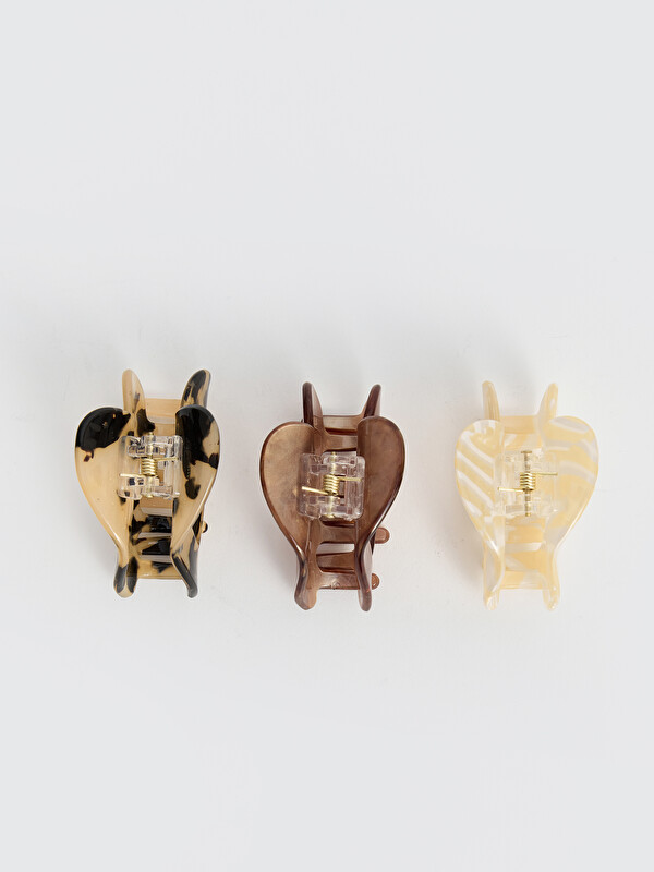 LCW JOY Damen Kralle Clip Set 3er-Pack