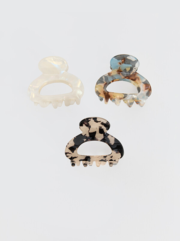LCW JOY Women's Claw Clip Set 3-pack