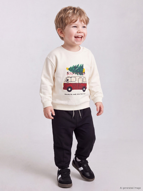 LCW baby New Year Themed Baby Boys' Set