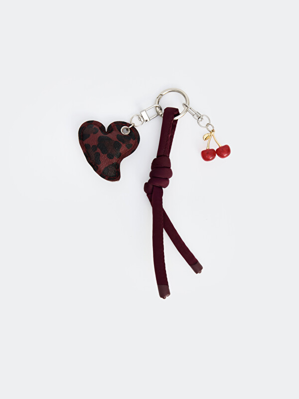 LCW JOY Heart Figured Keychain Bag Charm