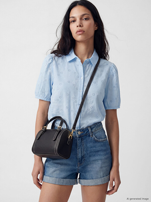 LCW ACCESSORIES Faux Leather Women's Shoulder Bag