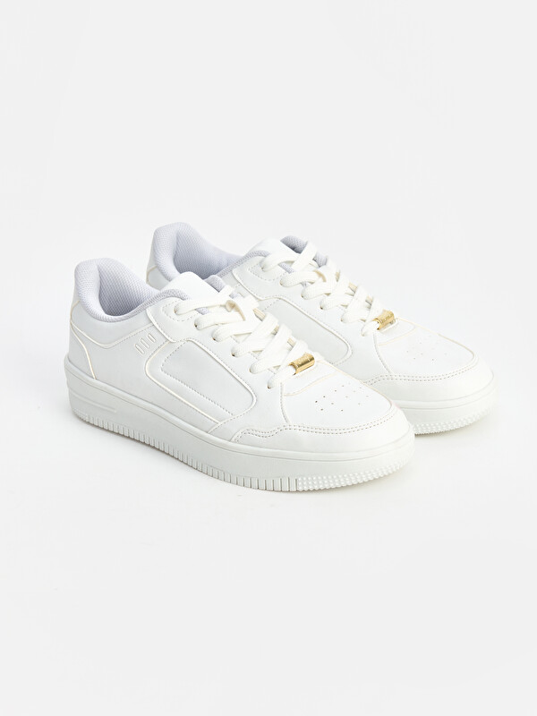 LCW STEPS Suni Deri Kadın Sneaker