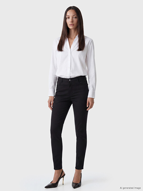 LCW ECO Jüpiter Süper Skinny Fit Kadın Jean Pantolon