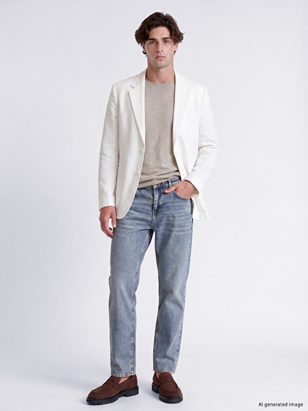 LCW Jeans 700 Straight Fit Erkek Jean Pantolon
