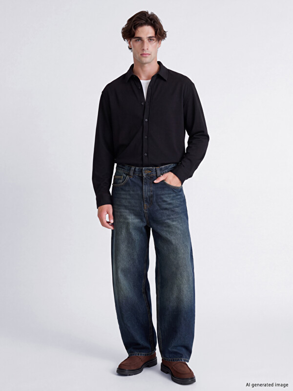 LCW Jeans Super Baggy Fit Erkek Jean Pantolon