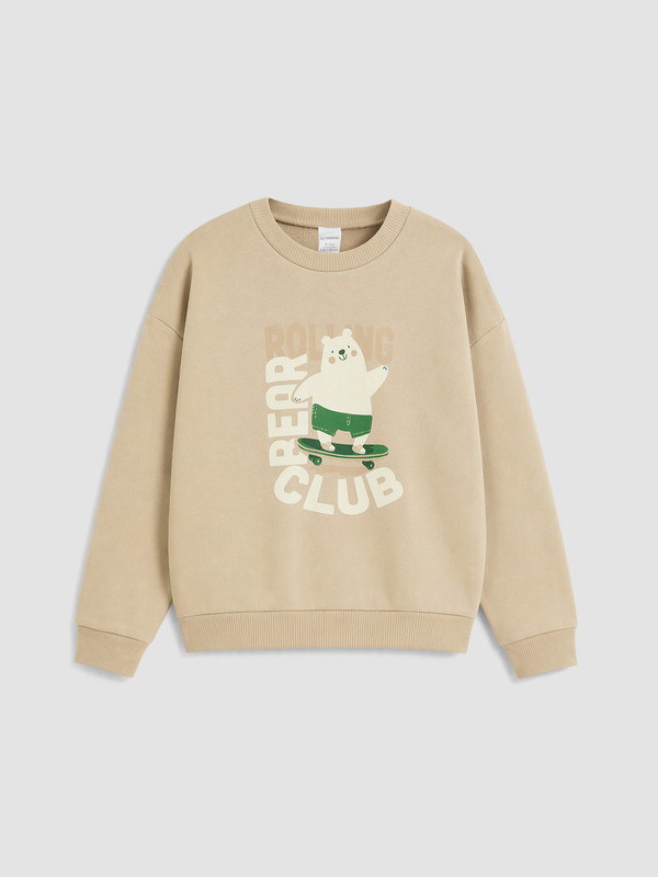 LC WAIKIKI Baskılı Erkek Çocuk Sweatshirt
