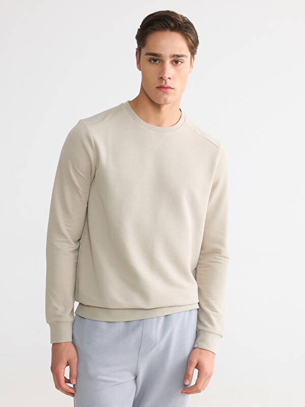 LCWAIKIKI Classic Sweat-shirt Col rond Homme
