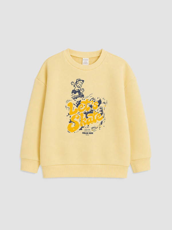 LC WAIKIKI Baskılı Erkek Çocuk Sweatshirt