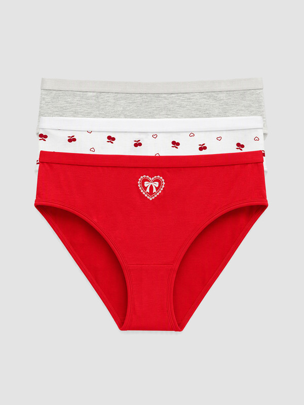 LCW Young 3-pack Printed Hipster Knickers