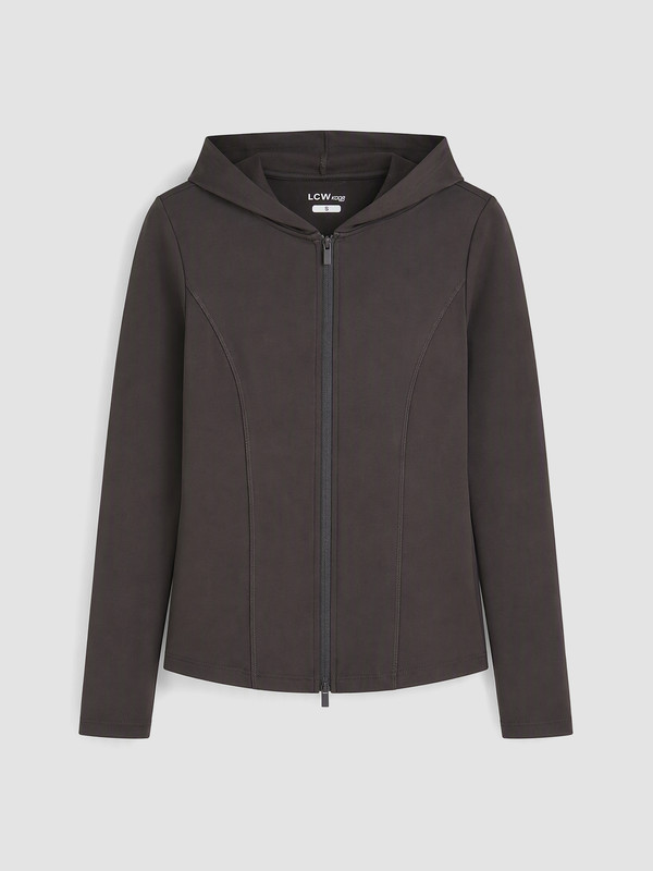 KOOR SPORT Thumbhole Women's Zip-Up Sweatshirt