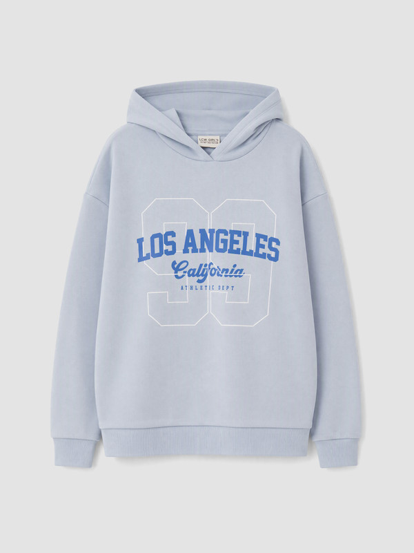 LCW Kids Толстый свитшот для девочек с принтом Los Angeles