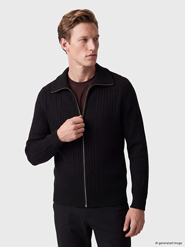 SOUTHBLUE Regular Fit Erkek Triko Hırka