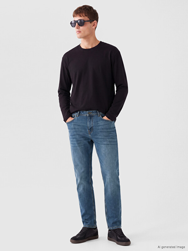 LCW Jeans جينز رجالي 750 بقصة ضيقة
