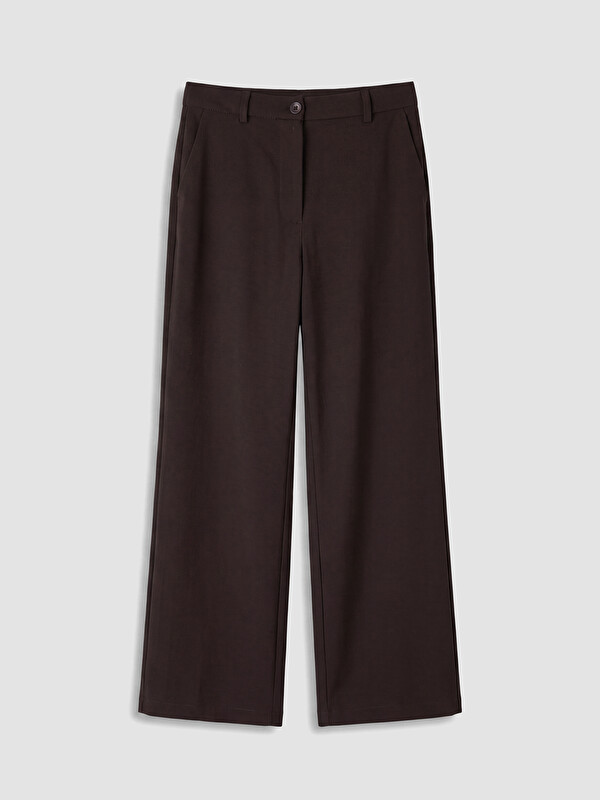 LCW Modest Regular Fit Geniş Paça Kadın Pantolon