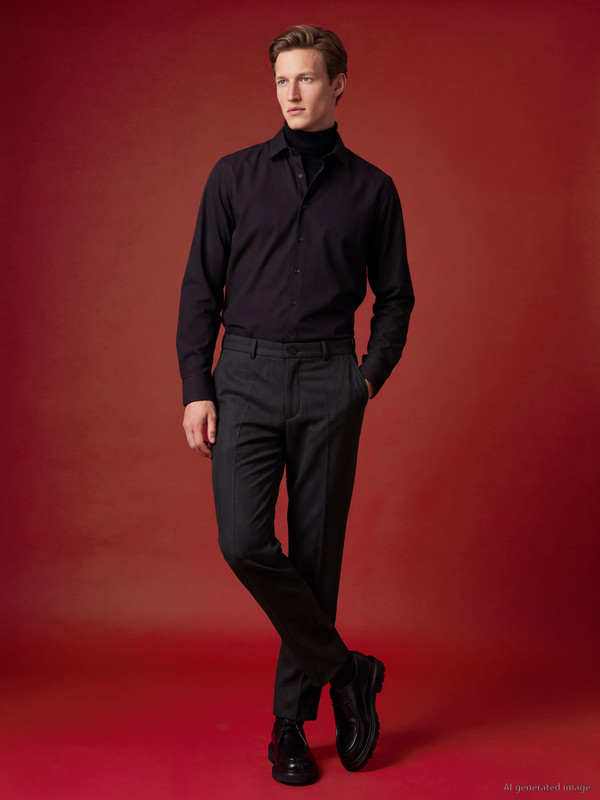 SOUTHBLUE Regular Fit Men's Trousers