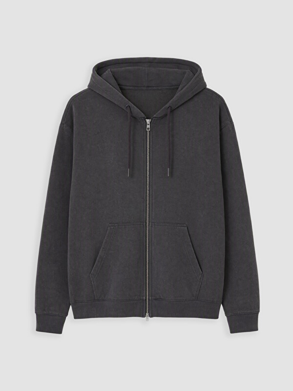 XSIDE Hooded Zip-Up Men's Sweatshirt