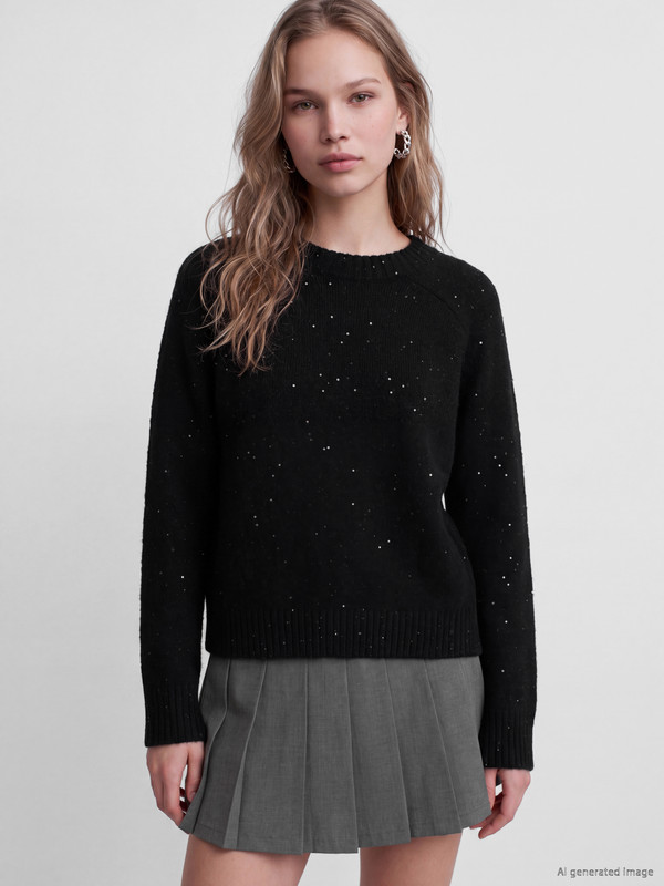 LCW Vision Crew Neck Women's Knitwear Sweater