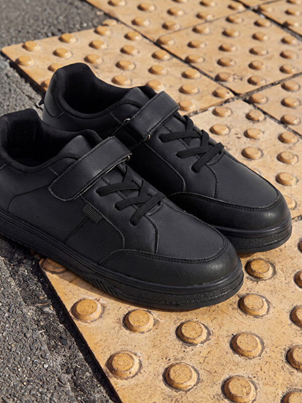 LCW STEPS Faux Leather Boys' Sneakers