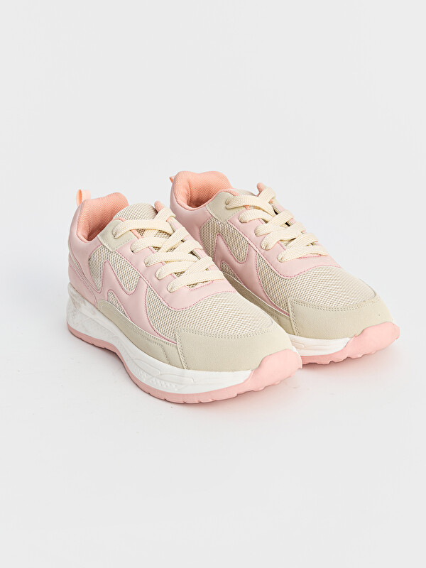 LCW STEPS Girl Ecru Sneakers