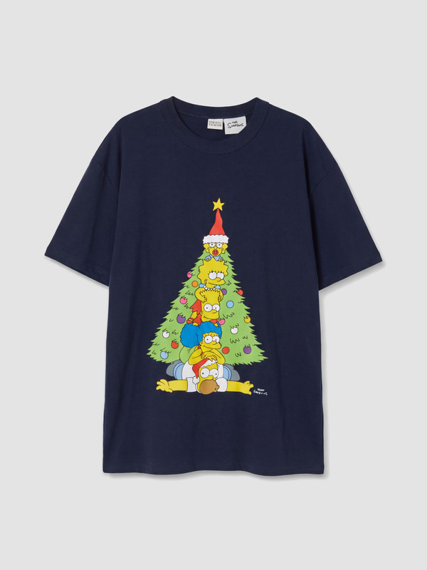 LCW Kids Yılbaşı Temalı The Simpsons Erkek Çocuk Tişört