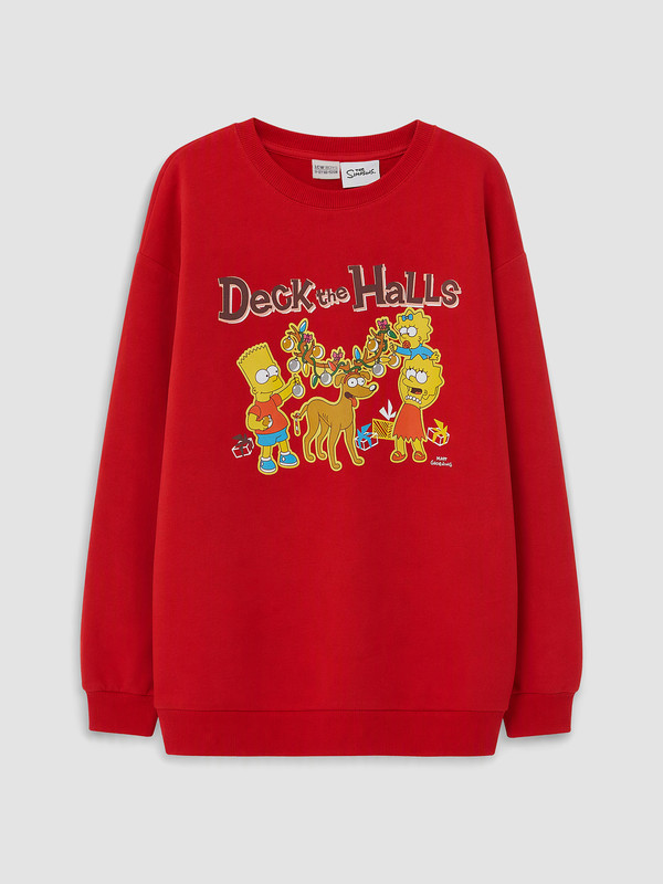 LCW Kids Boy Red Sweatshirt