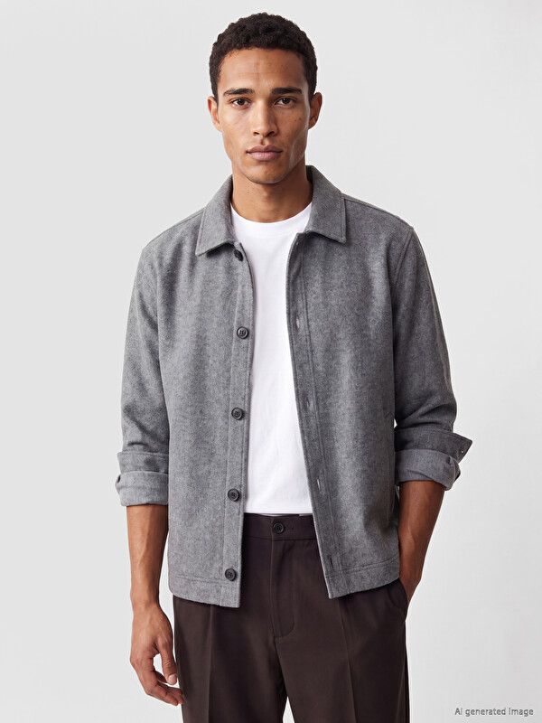 LCW Vision Regular Fit Men's Shirt Jacket