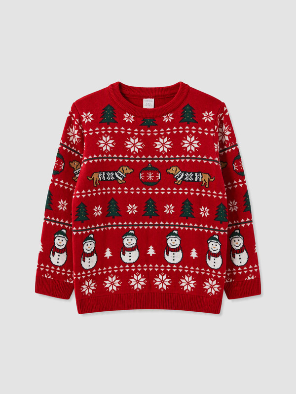 LCW Kids Boy Red Sweater