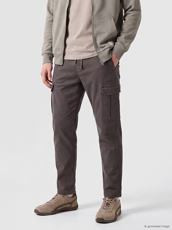 XSIDE Regular Fit Erkek Kargo Pantolon