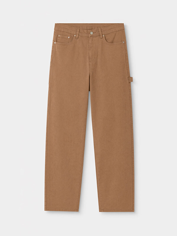 XSIDE Regular Fit Kanvas Erkek Pantolon
