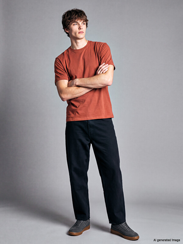 XSIDE Relax Fit Gabardin Erkek Pantolon