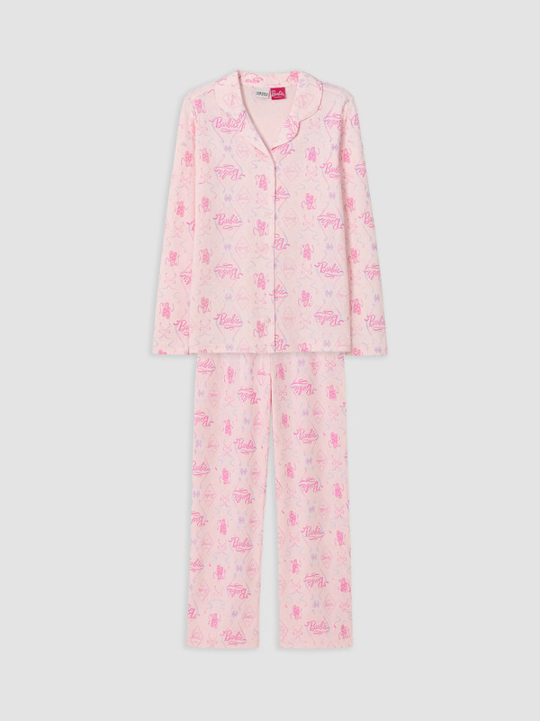 LCW Kids barbie қыздарға арналған пижама жинағы