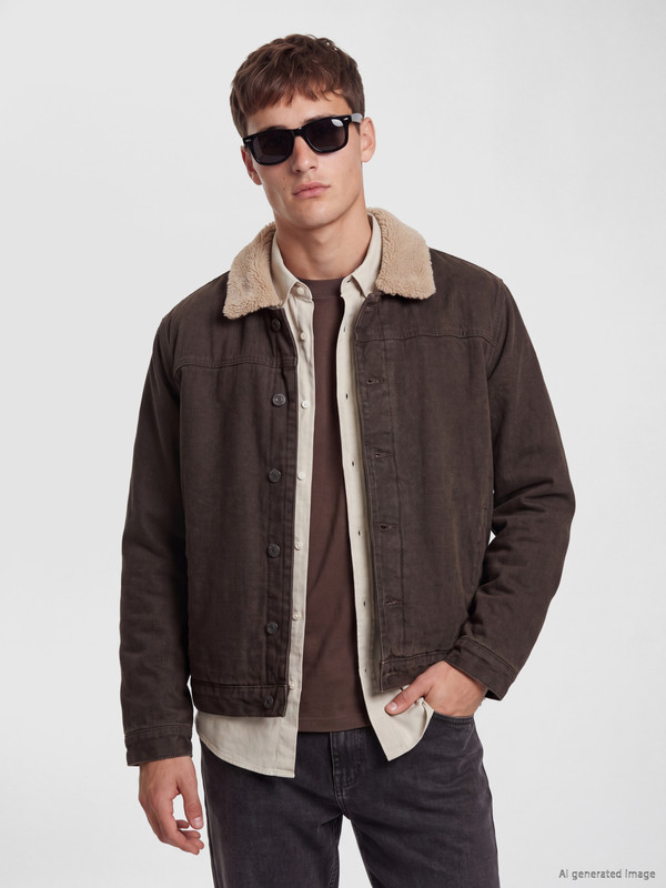 LCW Jeans Regular Fit Men's Jean Coat