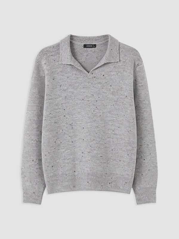 XSIDE Polo Yaka Erkek Triko Kazak