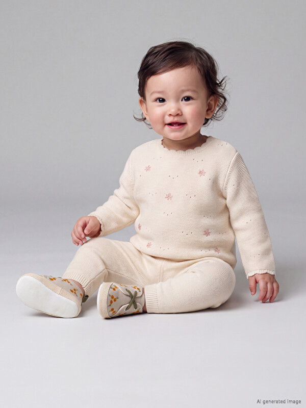 LCW baby Printed Baby Girls' Set