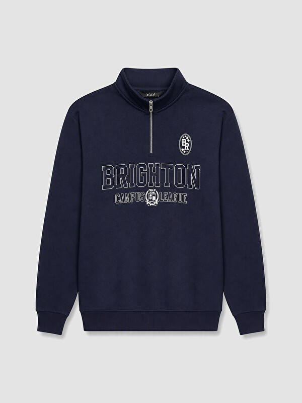XSIDE Man Navy Sweatshirt