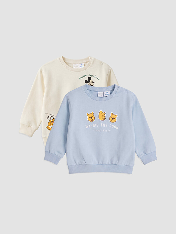 LCW baby Winnie the Pooh Erkek Bebek Tişört 2'li