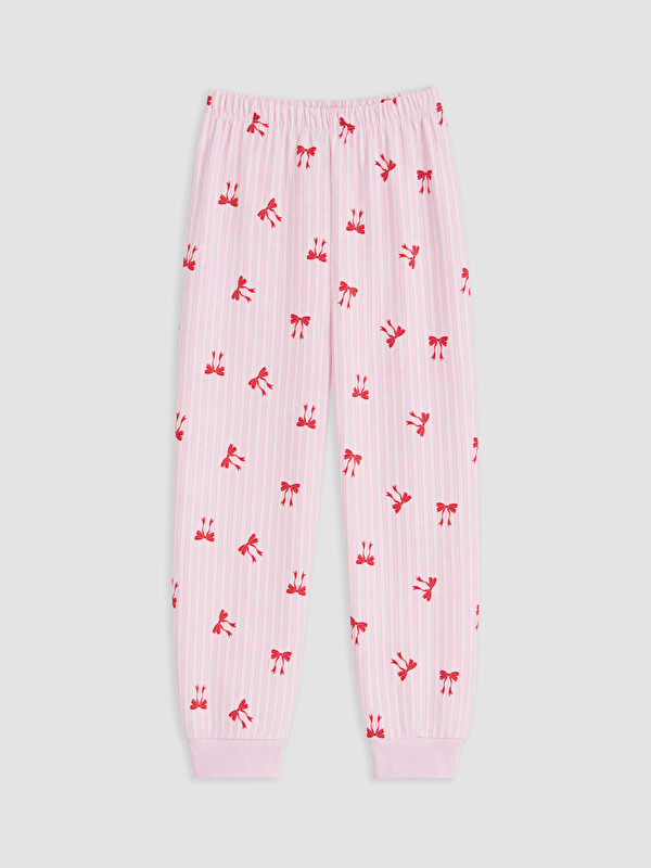 LC WAIKIKI Desenli Kız Çocuk Pijama Alt