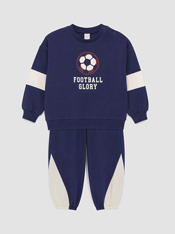 LCW baby Djalë foshnje Blu Set sportiv
